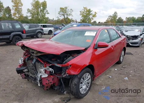 2013 Toyota Camry Le из США, поврежденный, VIN 4T4BF1FK4DR275084
